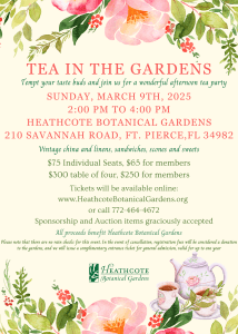 Tea in the Gardens 2025