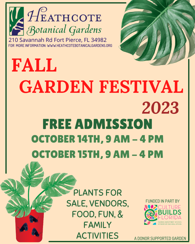 Heathcote Botanical Gardens Fall Garden Festival 2023