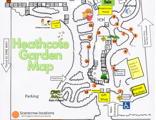 Fall Garden Festival 2023 map and program