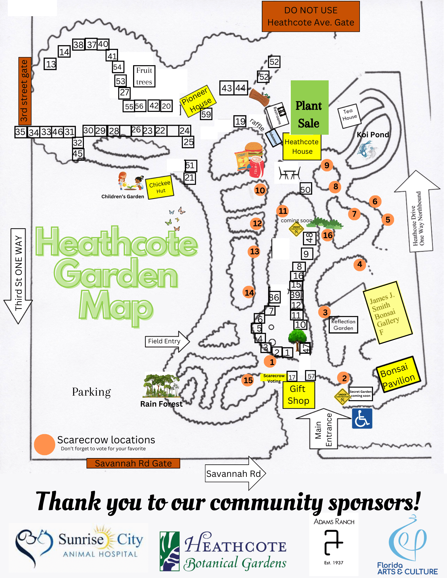 Fall Garden Festival 2023 Map