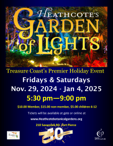 Heathcote's Garden of Lights 2024