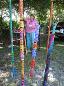 Anita Prentice Painting Bamboo