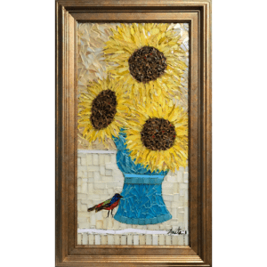 framed mosaic by Anita Prentice
