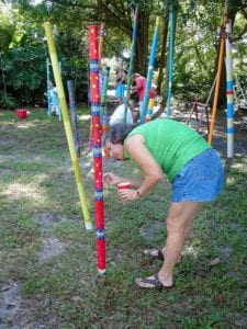 Colleen Patrick Painting Bamboo