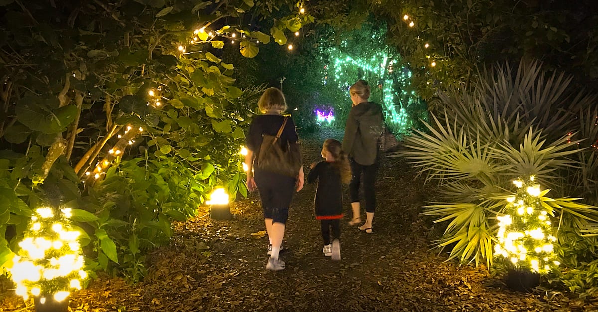 Garden of Lights Holiday family fun