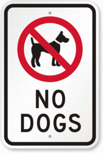 No Dogs Allowed